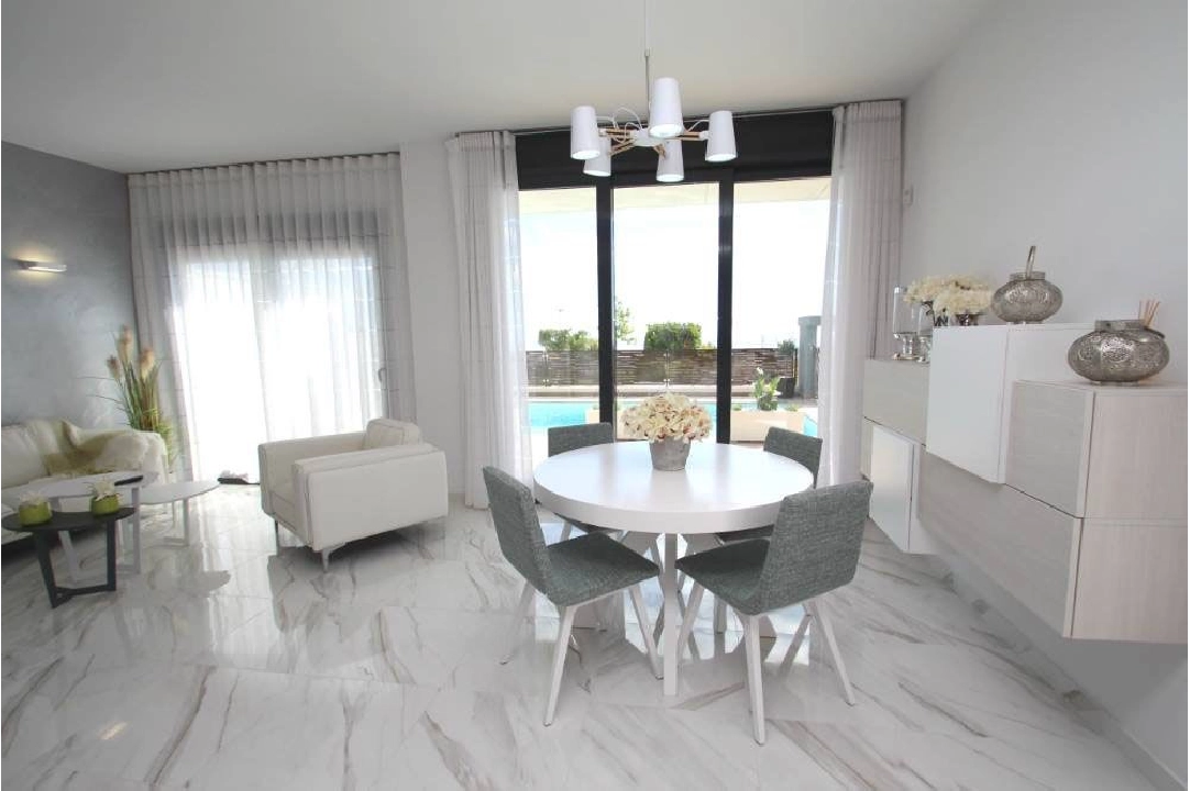 Villa in Los Belones(Murcia) te koop, woonoppervlakte 168 m², Staat Eerste bewoning, Airconditioning, grondstuk 430 m², 3 slapkamer, 2 badkamer, Zwembad, ref.: HA-LBN-110-E01-5