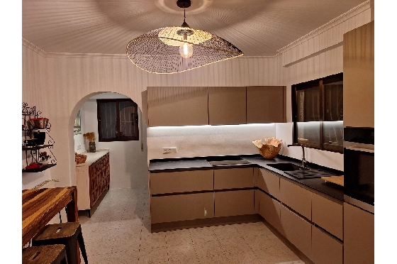 Sommerhaus in Els Poblets zur Ferienvermietung, Wohnfläche 126 m², Baujahr 1995, Zustand modernisiert, + Zentralheizung, Klimaanlage, Grundstück 560 m², 2 Schlafzimmer, 2 Badezimmer, Pool, ref.: V-0117-17