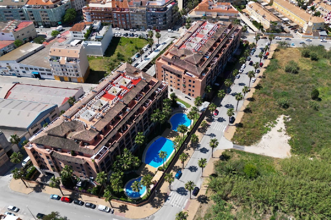 Apartment in Denia(Centro) voor vakantie, woonoppervlakte 84 m², Staat netjes, + KLIMA, Airconditioning, 1 slapkamer, 2 badkamer, Zwembad, ref.: T-1318-25