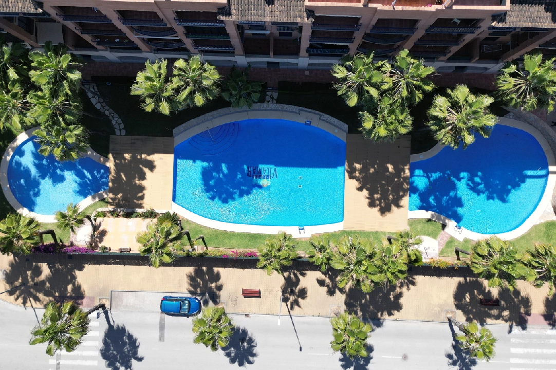 Apartment in Denia(Centro) voor vakantie, woonoppervlakte 84 m², Staat netjes, + KLIMA, Airconditioning, 1 slapkamer, 2 badkamer, Zwembad, ref.: T-1318-30