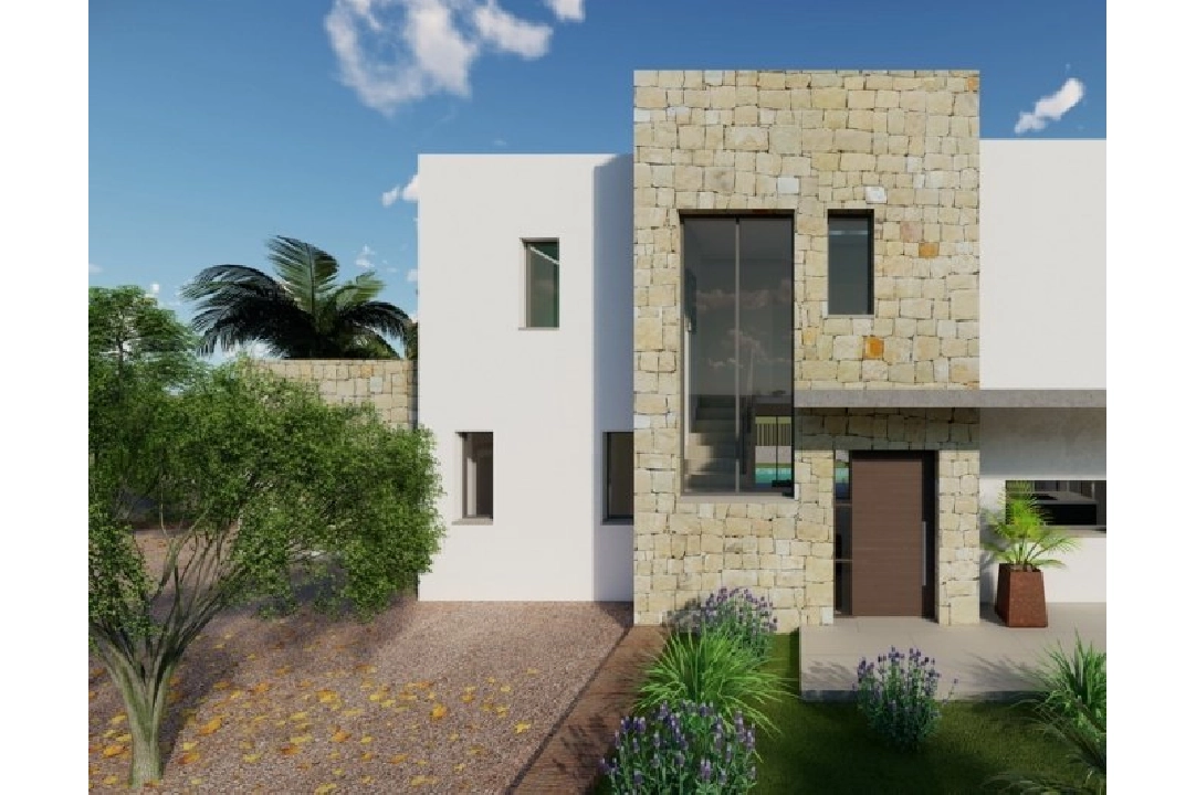 Villa in Calpe(Buenavista) te koop, woonoppervlakte 220 m², Bouwjaar 2019, Airconditioning, grondstuk 850 m², 4 slapkamer, 3 badkamer, Zwembad, ref.: BI-CA.H-413-25