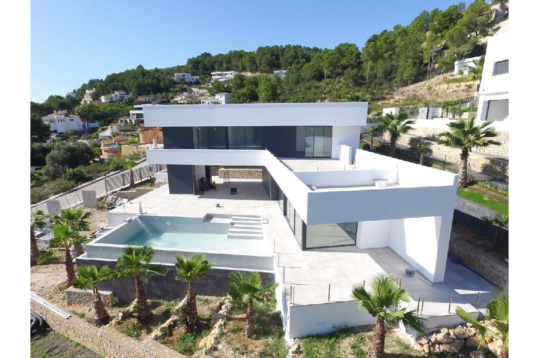 Villa in Javea te koop, woonoppervlakte 374 m², Airconditioning, grondstuk 1000 m², 3 slapkamer, 3 badkamer, Zwembad, ref.: CA-H-1298-AMB-1