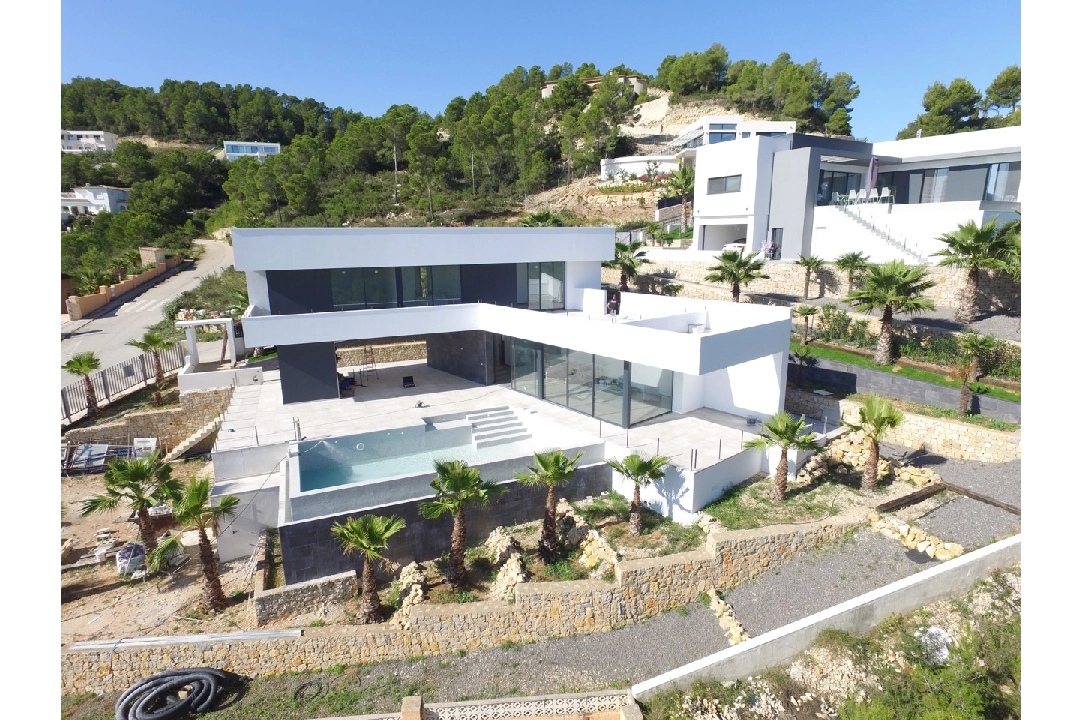 Villa in Javea te koop, woonoppervlakte 374 m², Airconditioning, grondstuk 1000 m², 3 slapkamer, 3 badkamer, Zwembad, ref.: CA-H-1298-AMB-15