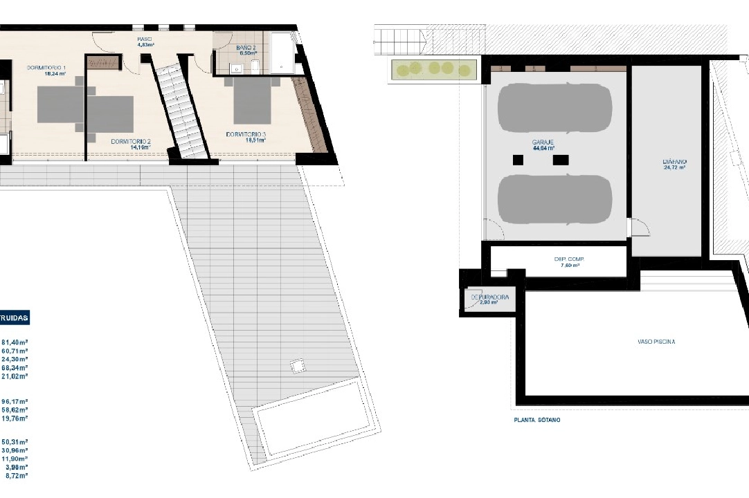 Villa in Javea te koop, woonoppervlakte 374 m², Airconditioning, grondstuk 1000 m², 3 slapkamer, 3 badkamer, Zwembad, ref.: CA-H-1298-AMB-19