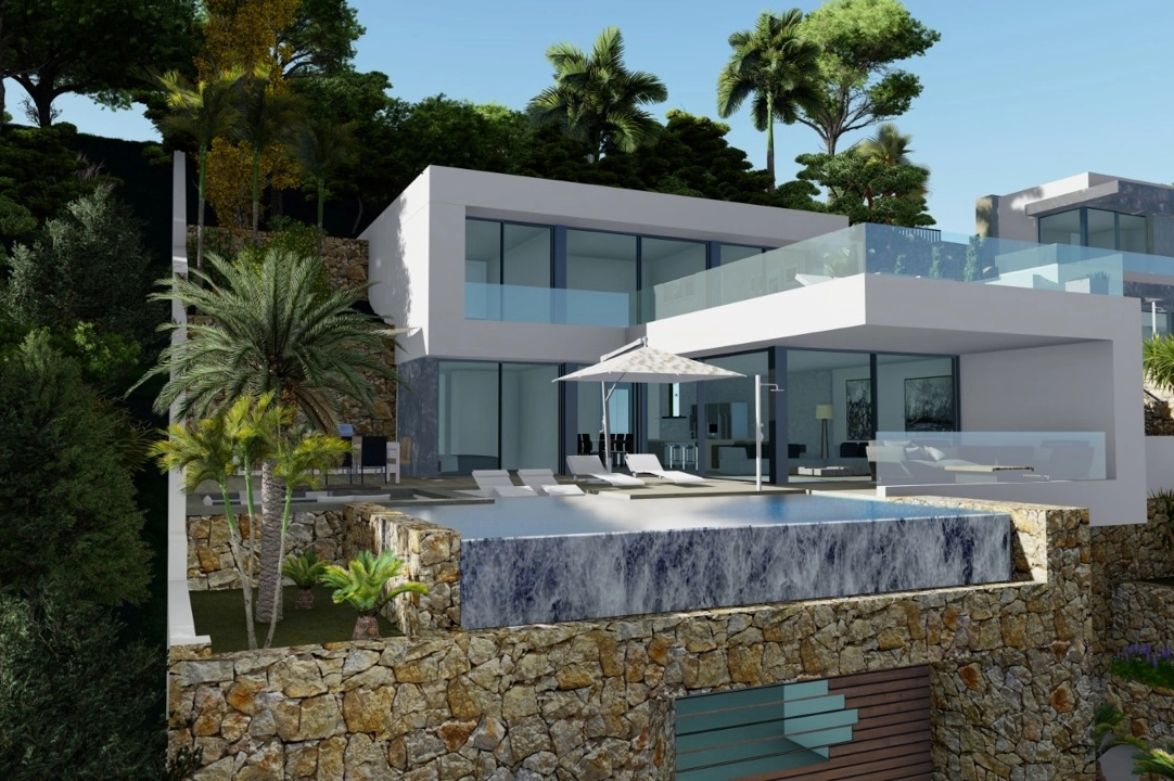 Villa in Calpe(Maryvilla) te koop, woonoppervlakte 440 m², Airconditioning, grondstuk 637 m², 4 slapkamer, 6 badkamer, Zwembad, ref.: BP-3230CAL-12