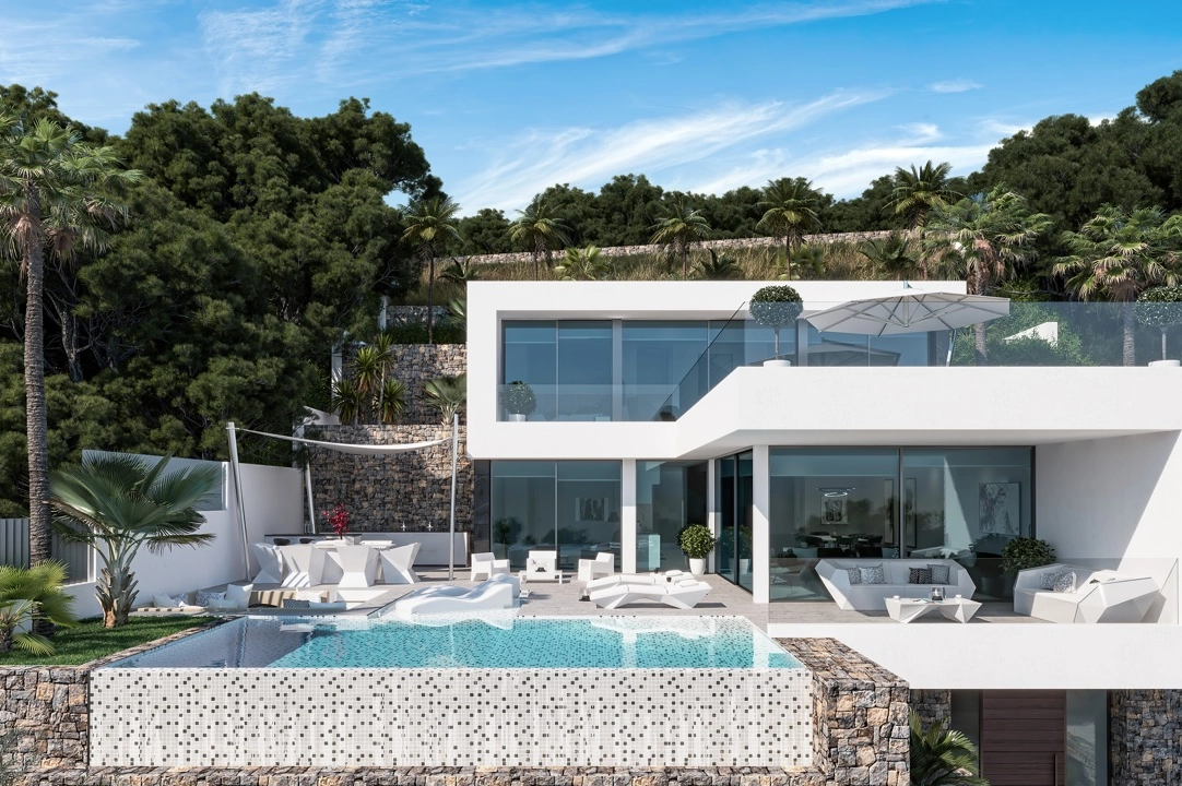 Villa in Calpe(Maryvilla) te koop, woonoppervlakte 440 m², Airconditioning, grondstuk 637 m², 4 slapkamer, 6 badkamer, Zwembad, ref.: BP-3230CAL-21