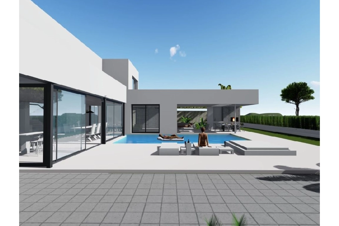 Villa in Calpe(Canuta Baja) te koop, woonoppervlakte 369 m², Airconditioning, grondstuk 1252 m², 4 slapkamer, 3 badkamer, Zwembad, ref.: BP-6029CAL-2