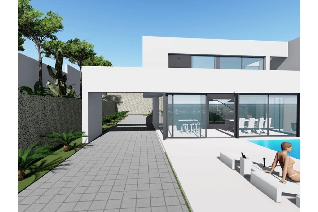 Villa in Calpe(Canuta Baja) te koop, woonoppervlakte 369 m², Airconditioning, grondstuk 1252 m², 4 slapkamer, 3 badkamer, Zwembad, ref.: BP-6029CAL-3