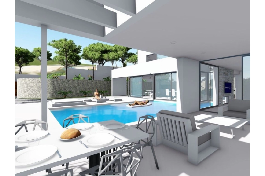 Villa in Calpe(Canuta Baja) te koop, woonoppervlakte 369 m², Airconditioning, grondstuk 1252 m², 4 slapkamer, 3 badkamer, ref.: BP-6029CAL-6