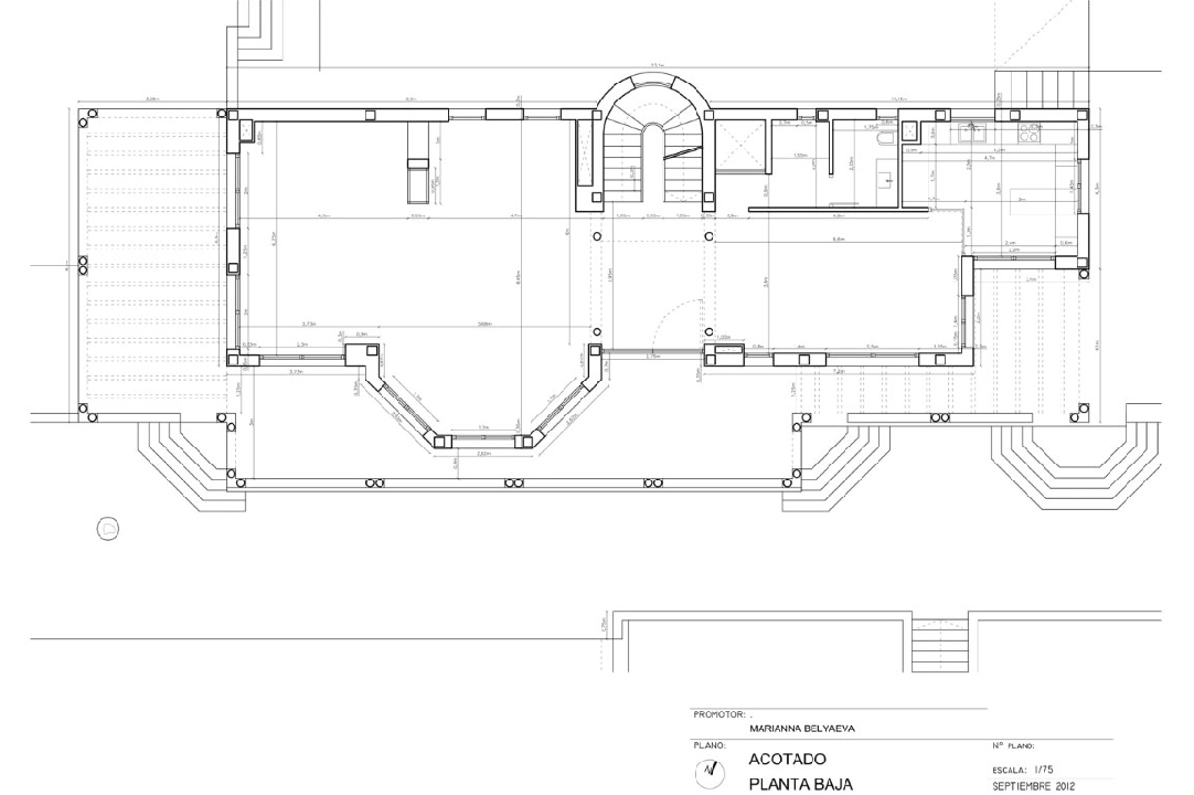 Villa in Calpe(Ragol de Galeno) te koop, woonoppervlakte 670 m², Airconditioning, grondstuk 1850 m², 5 slapkamer, 5 badkamer, Zwembad, ref.: BP-6135CAL-29