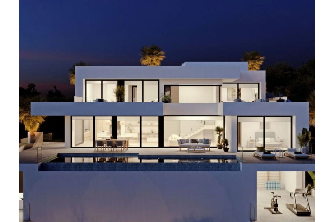 Villa in Benitachell(Cumbre del Sol) te koop, woonoppervlakte 783 m², Airconditioning, grondstuk 1087 m², 4 slapkamer, 4 badkamer, ref.: BP-6232BELL-9