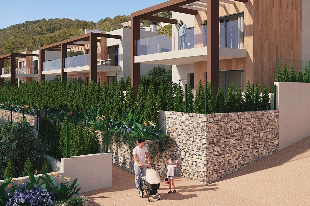 Etagen Apartment in Font de Sa Cala te koop, woonoppervlakte 138 m², Staat Eerste bewoning, Airconditioning, 3 slapkamer, 2 badkamer, Zwembad, ref.: HA-MLN-160-A02-1