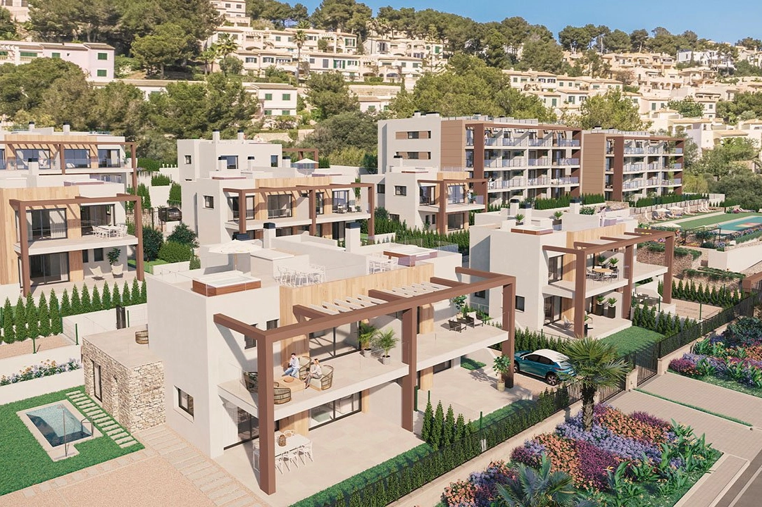 Etagen Apartment in Font de Sa Cala te koop, woonoppervlakte 138 m², Staat Eerste bewoning, Airconditioning, 3 slapkamer, 2 badkamer, Zwembad, ref.: HA-MLN-160-A02-8