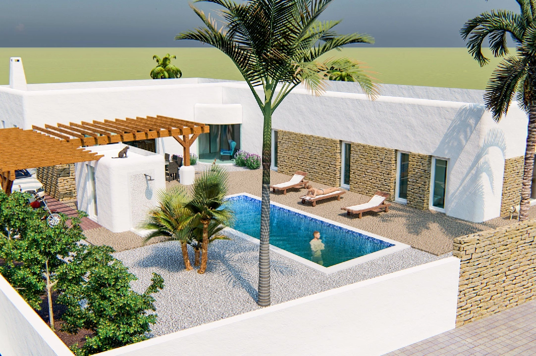 Villa in Polop(Alfaz del Pi) te koop, woonoppervlakte 436 m², grondstuk 800 m², 3 slapkamer, 2 badkamer, ref.: BP-3431ALF-1