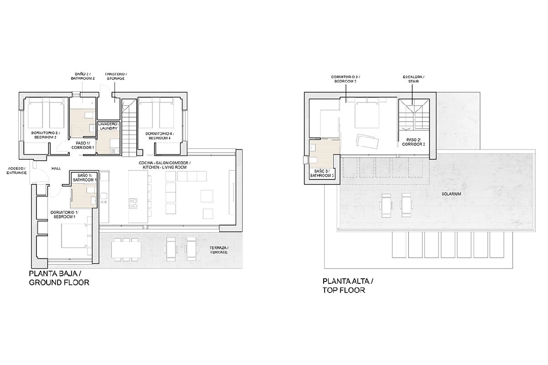 Villa in Entrenaranjos te koop, woonoppervlakte 216 m², Staat Eerste bewoning, grondstuk 304 m², 4 slapkamer, 3 badkamer, ref.: HA-ENN-117-E02-8