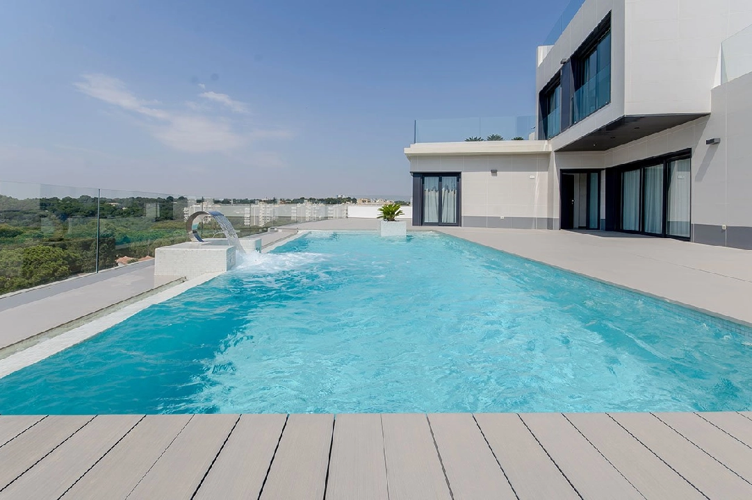 Villa in Dehesa de Campoamor te koop, woonoppervlakte 318 m², Staat Eerste bewoning, grondstuk 500 m², 3 slapkamer, 3 badkamer, Zwembad, ref.: HA-DCN-100-E13-3