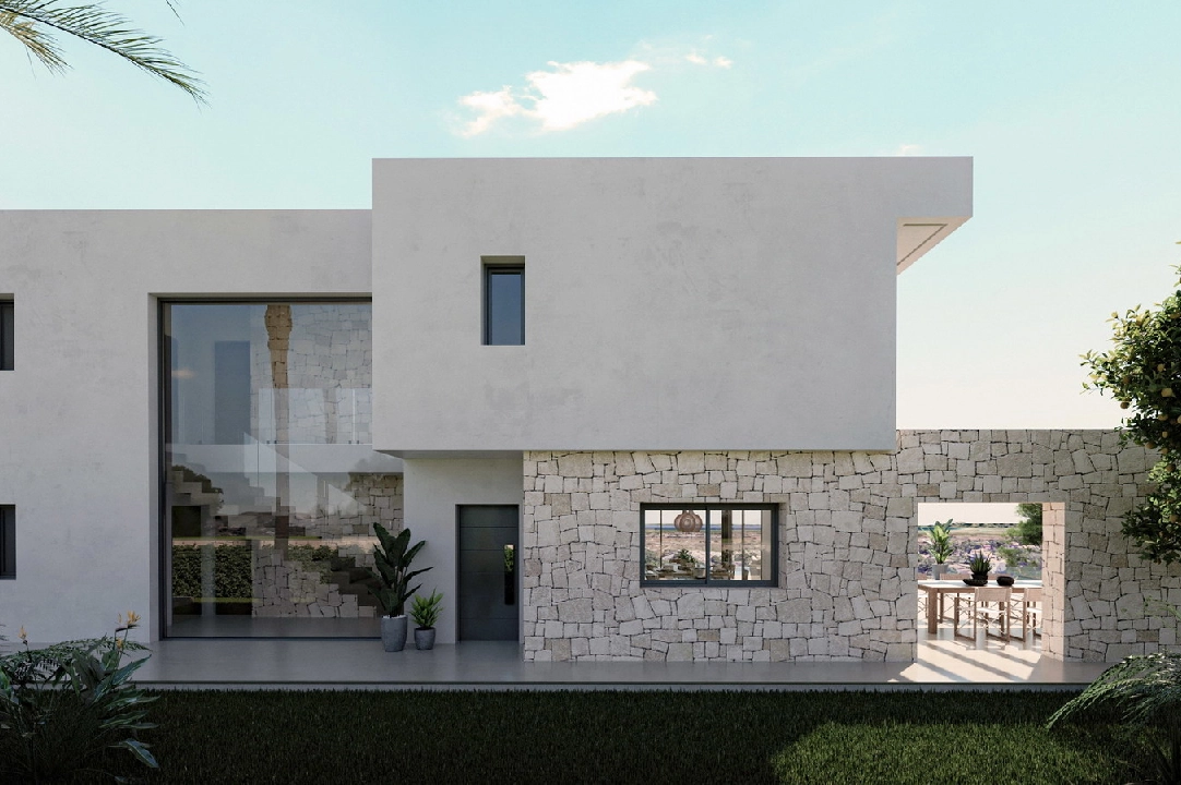 Villa in Rafol de Almunia te koop, woonoppervlakte 186 m², Bouwjaar 2023, grondstuk 900 m², 3 slapkamer, 2 badkamer, ref.: AS-0722-3