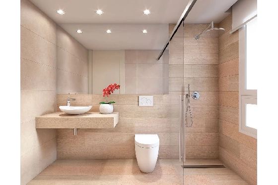 Erdgeschoss Apartment in Algorfa zu verkaufen, Wohnfläche 116 m², Zustand Erstbezug, Klimaanlage, 2 Schlafzimmer, 2 Badezimmer, Pool, ref.: HA-ARN-110-A01-4