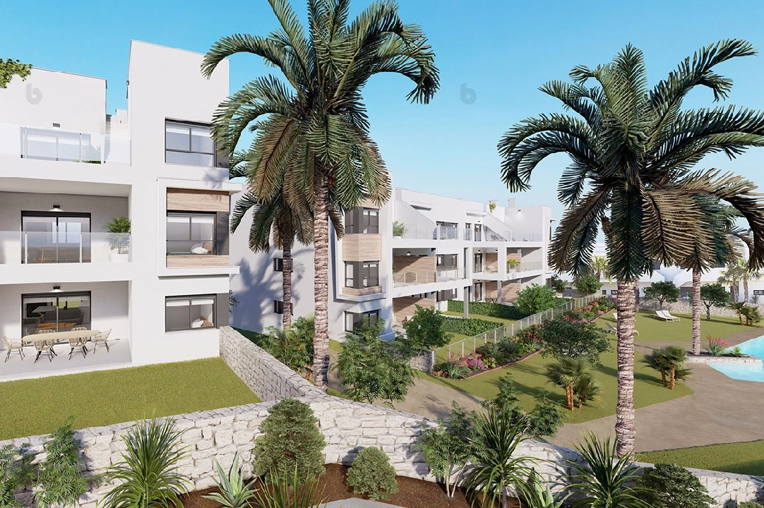 Etagen Apartment in Pilar de la Horadada te koop, woonoppervlakte 124 m², Staat Eerste bewoning, 3 slapkamer, 2 badkamer, Zwembad, ref.: HA-PIN-102-A05-1