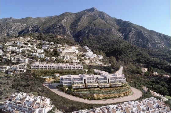 Stadthaus in Istan(Terreno Sau) zu verkaufen, Wohnfläche 191 m², Grundstück 290 m², 3 Schlafzimmer, 2 Badezimmer, Pool, ref.: TW-ALMAZARA-VIEWS-18