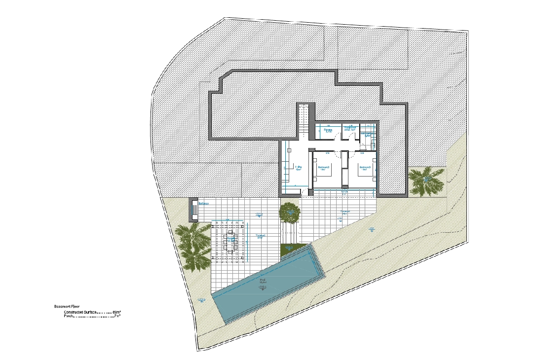 Villa in Benitachell(Cumbre del Sol) te koop, woonoppervlakte 282 m², Bouwjaar 2022, Airconditioning, grondstuk 891 m², 4 slapkamer, 3 badkamer, Zwembad, ref.: BI-BX.H-182-8
