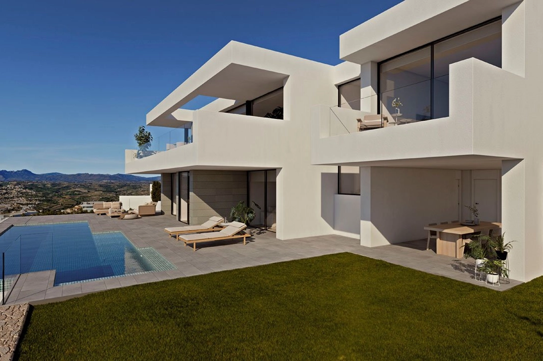 Villa in Cumbre del Sol te koop, woonoppervlakte 693 m², Staat Eerste bewoning, Airconditioning, grondstuk 1158 m², 3 slapkamer, 3 badkamer, Zwembad, ref.: HA-CDN-200-E13-3