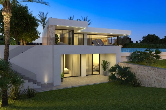 Villa in Denia zu verkaufen, Wohnfläche 259 m², Klimaanlage, Grundstück 1118 m², 4 Schlafzimmer, 4 Badezimmer, Pool, ref.: UM-UV-MANDARINA-II-16