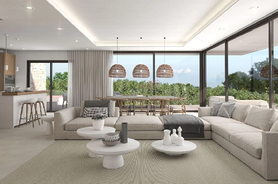 Villa in Denia zu verkaufen, Wohnfläche 259 m², Klimaanlage, Grundstück 1118 m², 4 Schlafzimmer, 4 Badezimmer, Pool, ref.: UM-UV-MANDARINA-II-17