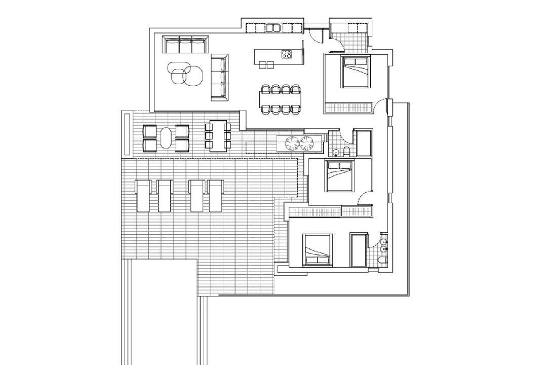 Villa in Moraira te koop, Airconditioning, grondstuk 1000 m², 3 slapkamer, 1 badkamer, Zwembad, ref.: NL-NLD1399-5