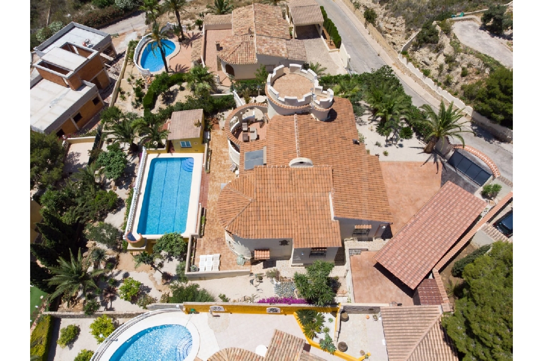 Villa in Benitachell(Cumbre del Sol) te koop, woonoppervlakte 237 m², + Centrale verwarming, grondstuk 1011 m², 5 slapkamer, 3 badkamer, Zwembad, ref.: NL-NLD1394-19