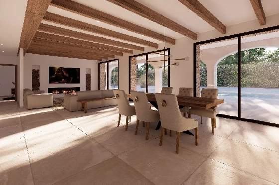 Finca in Benissa(Llenes) zu verkaufen, Wohnfläche 368 m², Baujahr 2023, Klimaanlage, Grundstück 10000 m², 4 Schlafzimmer, 4 Badezimmer, Pool, ref.: BI-BE.F-164-12