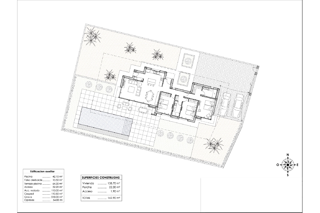 Villa in Calpe te koop, woonoppervlakte 166 m², Airconditioning, grondstuk 800 m², 3 slapkamer, 2 badkamer, Zwembad, ref.: BI-CA.H-443-3