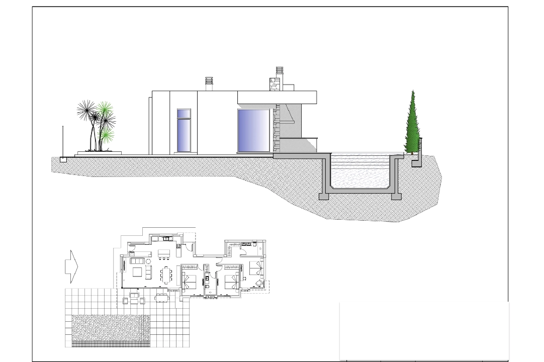 Villa in Calpe te koop, woonoppervlakte 166 m², Airconditioning, grondstuk 800 m², 3 slapkamer, 2 badkamer, Zwembad, ref.: BI-CA.H-443-9