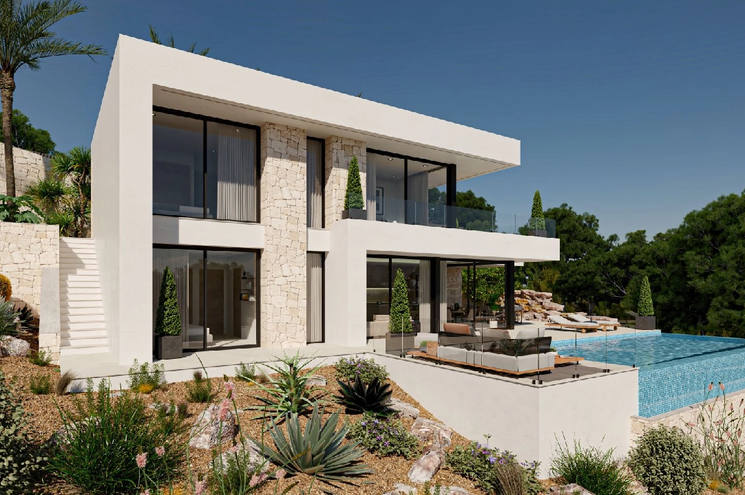 Villa in Pedreguer te koop, woonoppervlakte 182 m², Airconditioning, grondstuk 1535 m², 3 slapkamer, 3 badkamer, Zwembad, ref.: UM-UV-MERAK-1