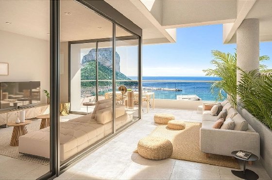 Etagen Apartment in Calpe zu verkaufen, Wohnfläche 102 m², Zustand Erstbezug, Klimaanlage, 2 Schlafzimmer, 2 Badezimmer, Pool, ref.: HA-CAN-130-A02-9