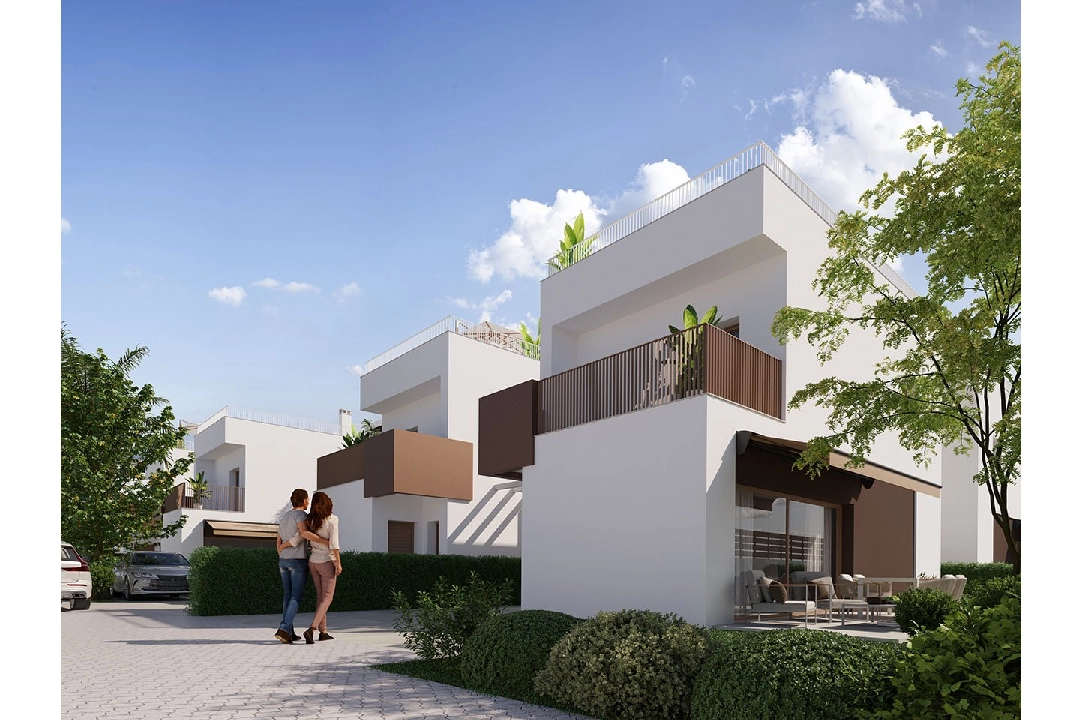 Villa in La Marina te koop, woonoppervlakte 168 m², Staat Eerste bewoning, Airconditioning, grondstuk 216 m², 3 slapkamer, 3 badkamer, Zwembad, ref.: HA-MAN-253-E02-5