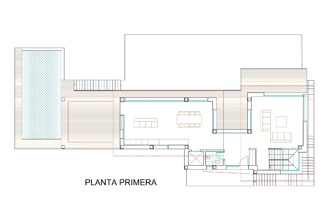 Villa in Javea(Adsubia) te koop, woonoppervlakte 458 m², Airconditioning, grondstuk 1000 m², 5 slapkamer, 4 badkamer, Zwembad, ref.: BP-4255JAV-13