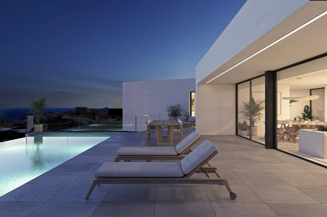 Villa in Cumbre del Sol(Lirios Design) te koop, woonoppervlakte 266 m², grondstuk 1000 m², 3 slapkamer, 4 badkamer, Zwembad, ref.: VA-AL024-6