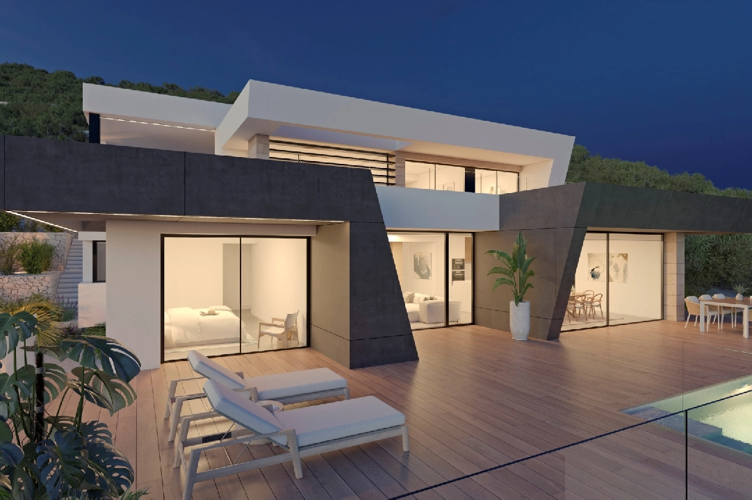 Villa in Cumbre del Sol(Lirios Design) te koop, woonoppervlakte 212 m², grondstuk 861 m², 3 slapkamer, 4 badkamer, Zwembad, ref.: VA-AL097-4