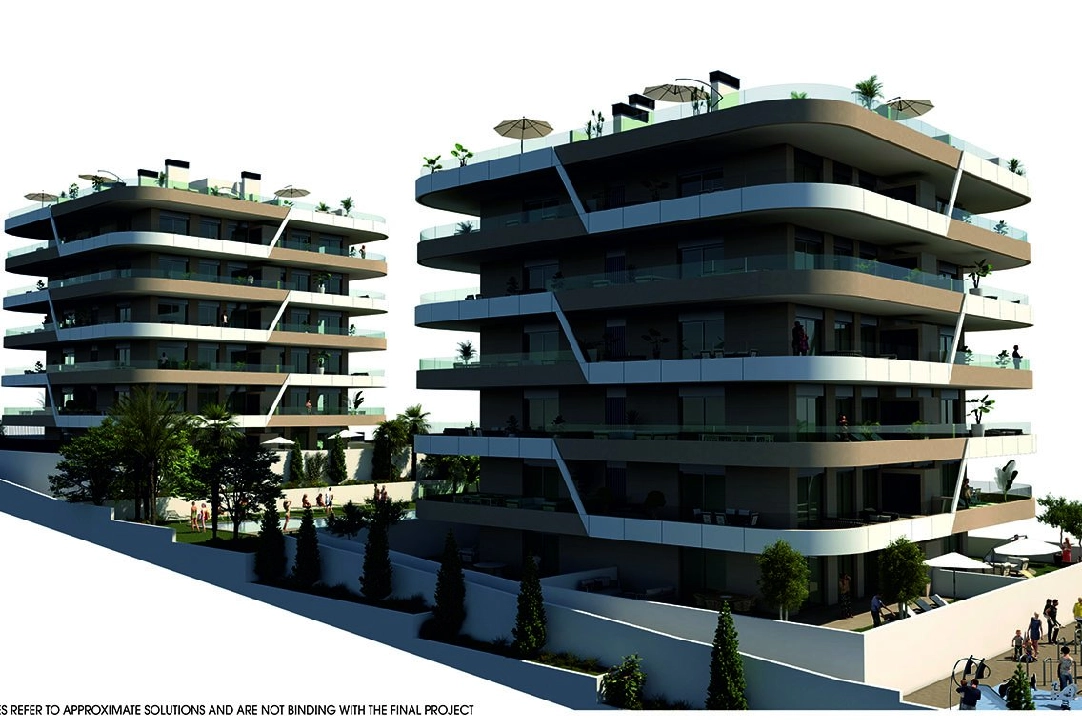 Penthouse Apartment in Los Arenales del Sol te koop, woonoppervlakte 183 m², Staat Eerste bewoning, 2 slapkamer, 2 badkamer, Zwembad, ref.: HA-ADN-141-A03-4