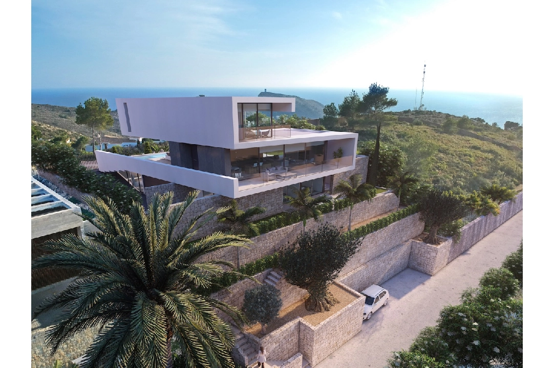 Villa in Moraira te koop, woonoppervlakte 568 m², Airconditioning, grondstuk 869 m², 4 slapkamer, 4 badkamer, Zwembad, ref.: CA-H-1608-AMB-11