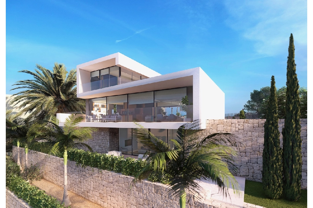 Villa in Moraira te koop, woonoppervlakte 568 m², Airconditioning, grondstuk 869 m², 4 slapkamer, 4 badkamer, Zwembad, ref.: CA-H-1608-AMB-9