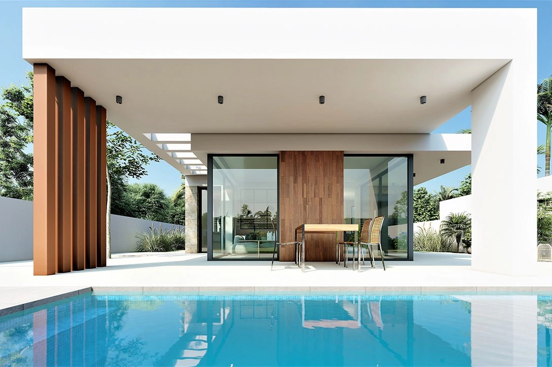 Villa in San Fulgencio te koop, woonoppervlakte 135 m², Staat Eerste bewoning, grondstuk 500 m², 3 slapkamer, 2 badkamer, Zwembad, ref.: HA-MAN-270-E01-3