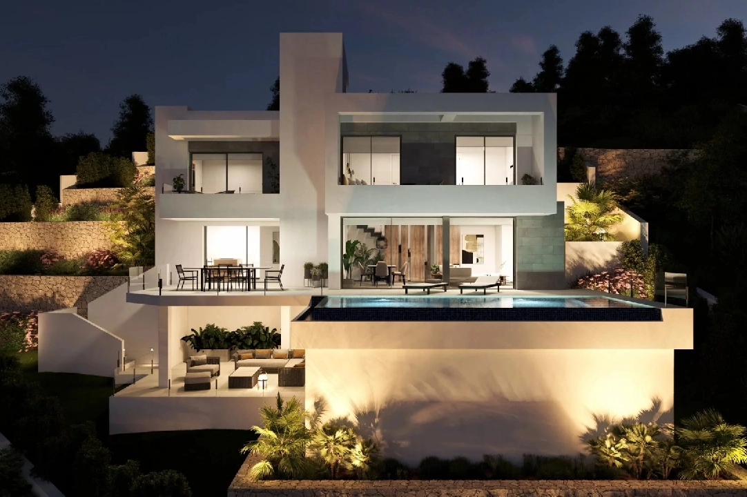 Villa in Cumbre del Sol te koop, woonoppervlakte 320 m², grondstuk 805 m², 3 slapkamer, 3 badkamer, Zwembad, ref.: BS-82447847-6