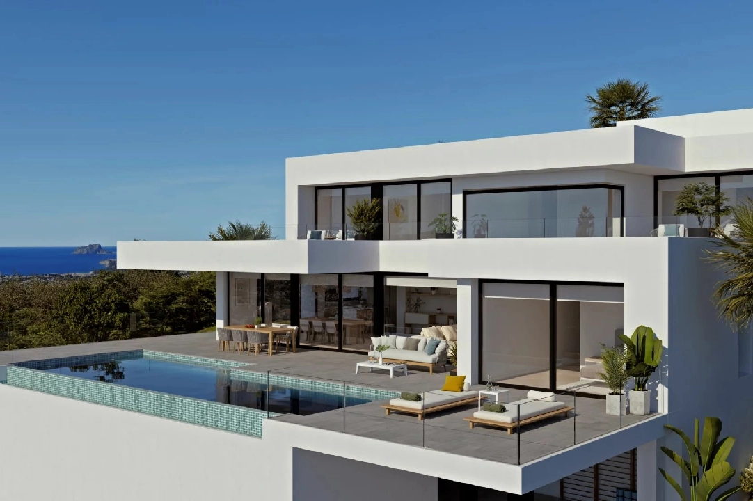 Villa in Cumbre del Sol te koop, woonoppervlakte 650 m², grondstuk 1087 m², 4 slapkamer, 5 badkamer, Zwembad, ref.: BS-82447867-2