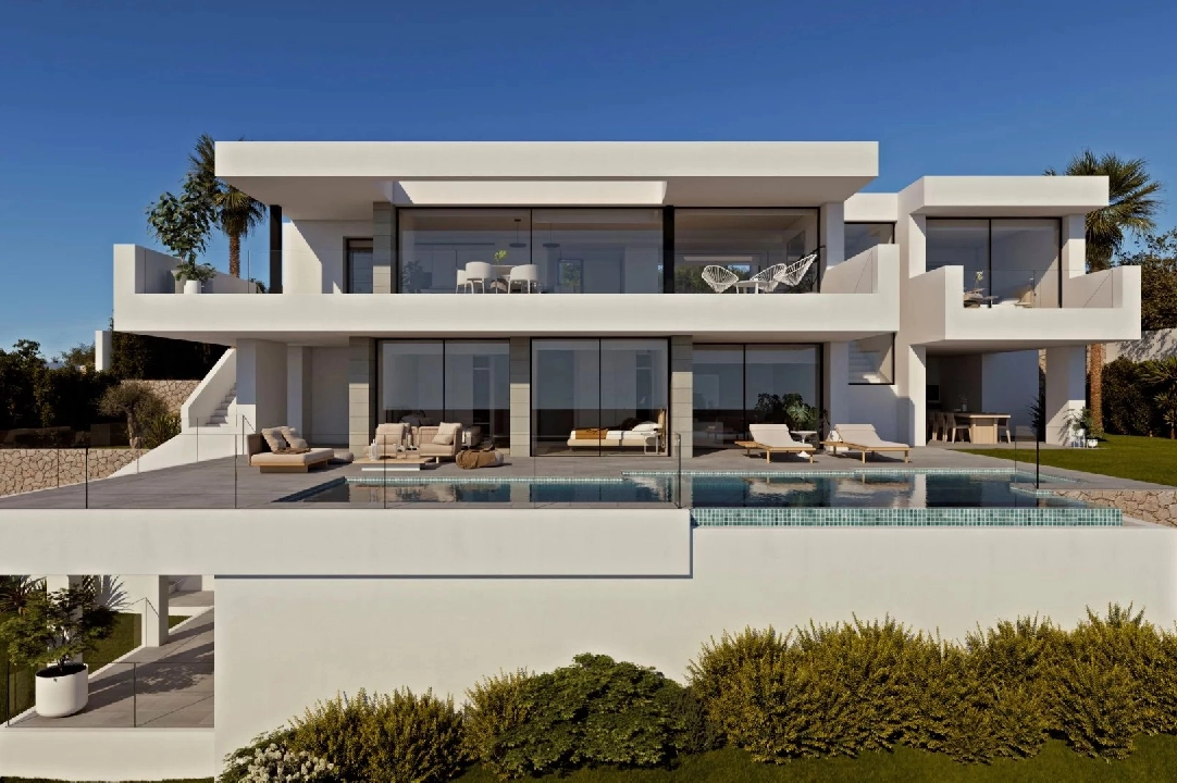 Villa in Cumbre del Sol te koop, woonoppervlakte 597 m², grondstuk 1158 m², 3 slapkamer, 5 badkamer, Zwembad, ref.: BS-82447870-1