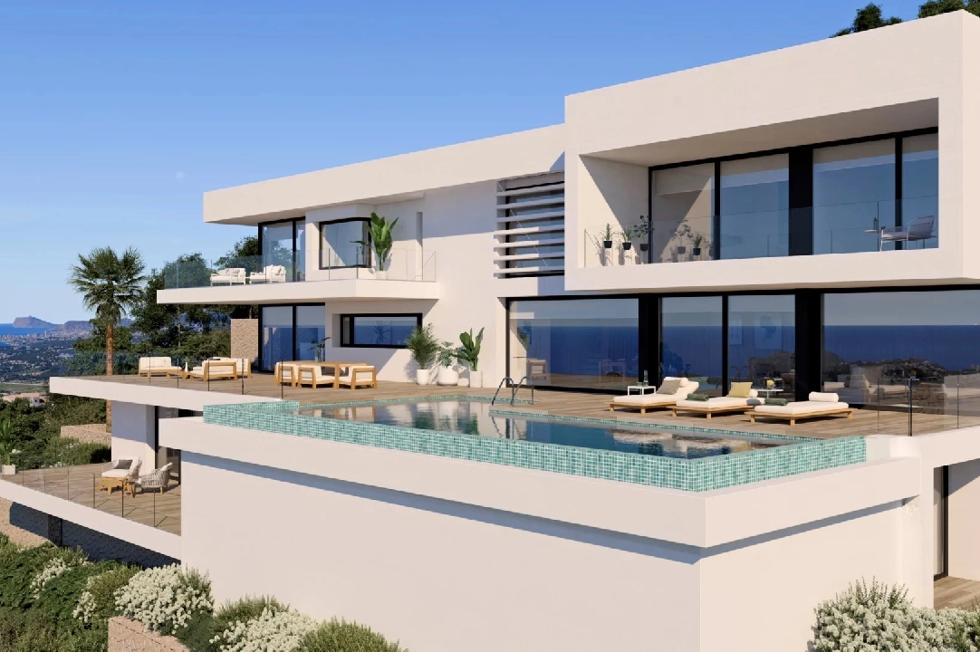 Villa in Cumbre del Sol te koop, woonoppervlakte 1076 m², grondstuk 2122 m², 1 slapkamer, 1 badkamer, Zwembad, ref.: BS-82447877-3