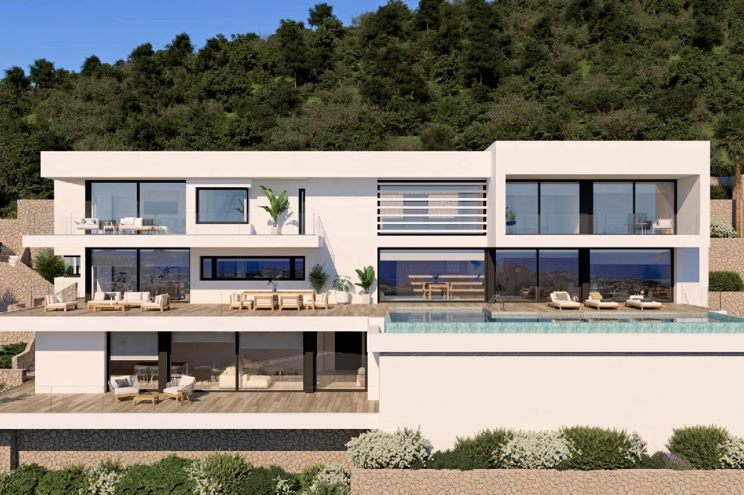 Villa in Cumbre del Sol te koop, woonoppervlakte 1076 m², grondstuk 2122 m², 1 slapkamer, 1 badkamer, Zwembad, ref.: BS-82447877-4
