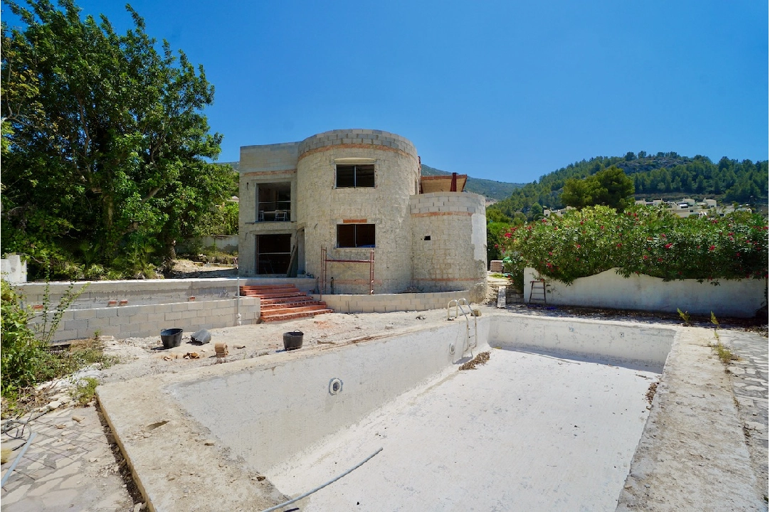 Villa in Benitachell(Moraira Alcasar) te koop, woonoppervlakte 260 m², Airconditioning, grondstuk 1280 m², 4 slapkamer, 3 badkamer, Zwembad, ref.: CA-H-1675-AMB-2