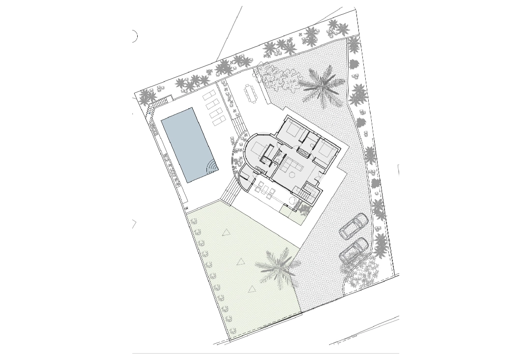 Villa in Benitachell(Moraira Alcasar) te koop, woonoppervlakte 260 m², Airconditioning, grondstuk 1280 m², 4 slapkamer, 3 badkamer, Zwembad, ref.: CA-H-1675-AMB-24